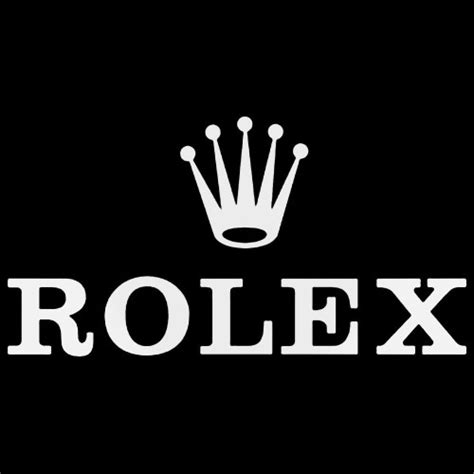 rolex logo stickers